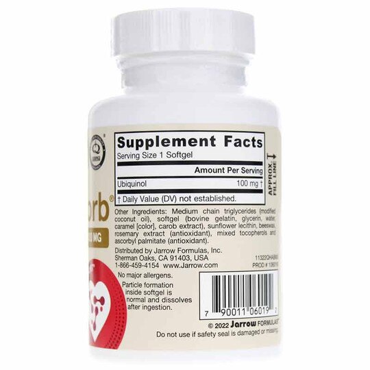 Ubiquinol QH Absorb 100 Mg, JRF